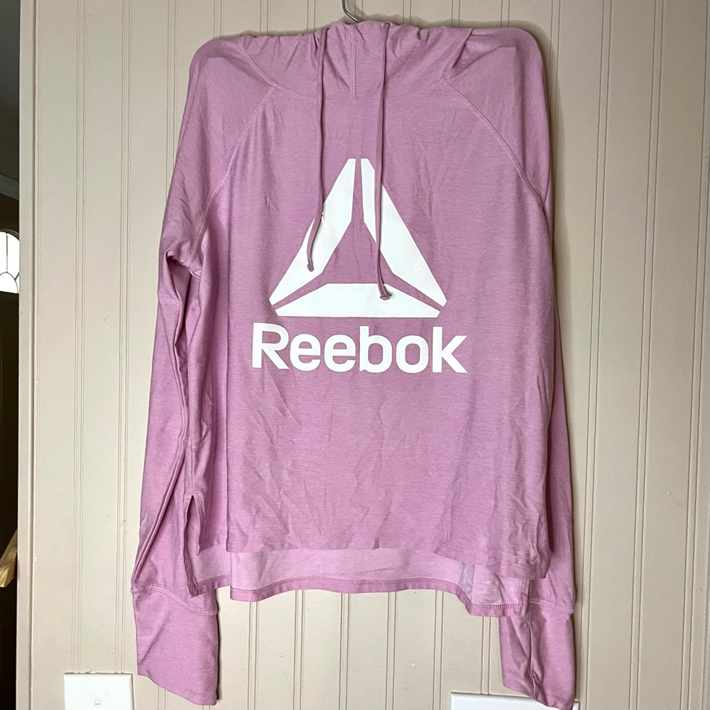 Reebok Women’s small Orchid Wanderlust Training Hoodie